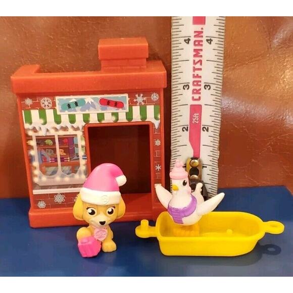 Paw Patrol Winter Scene Skye Chickaletta Pretend Play Cake Toppers Replacements - Picture 12 of 12
